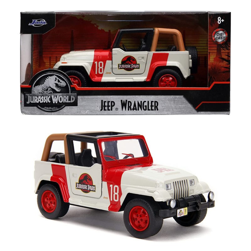 JURASSIC WORLD JEEP WRANGLER 1:32 SIMBA